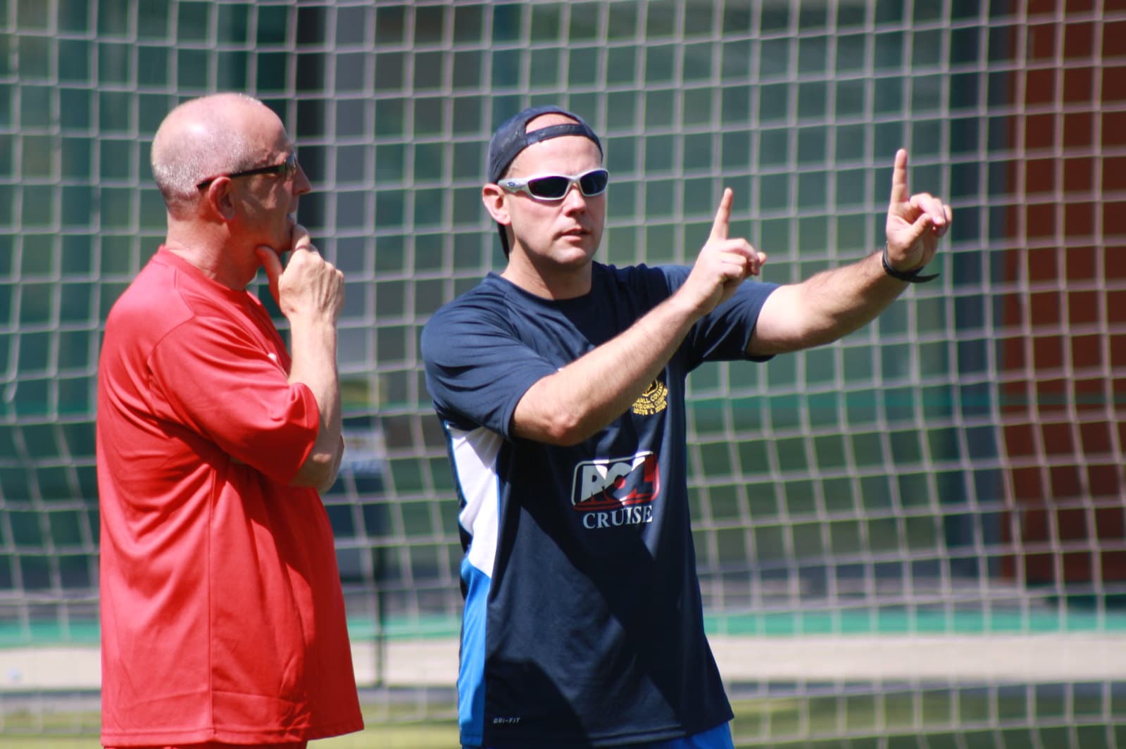 Coaching session on Odisea Tours soccer tour